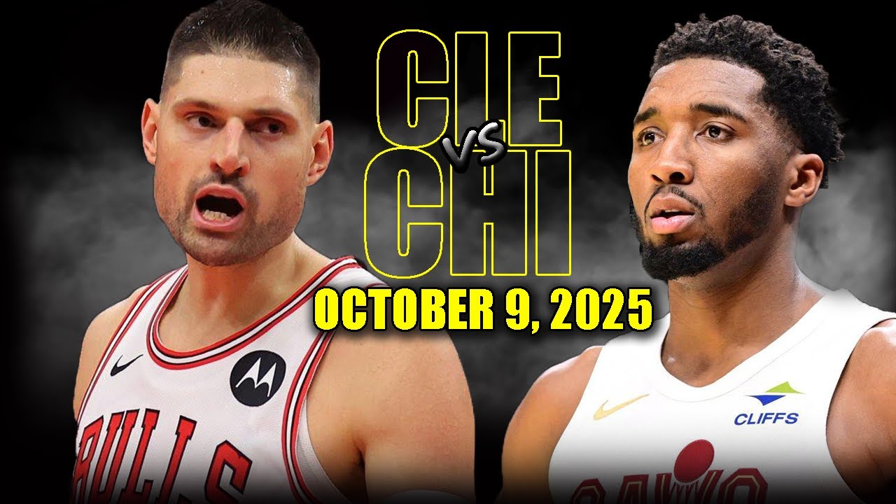 Cleveland Cavaliers vs Chicago Bulls Full Game Highlights - October 9, 2025 | NBA Preseason