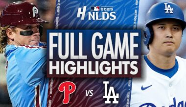 Philadelphia Phillies vs Los Angeles Dodgers - GAME 4 FULL HIGHLIGHTS | October 9, 2025 MLB Playoffs