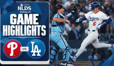 Phillies vs. Dodgers NLDS Game 4 Highlights (10/9/25) | MLB Highlights