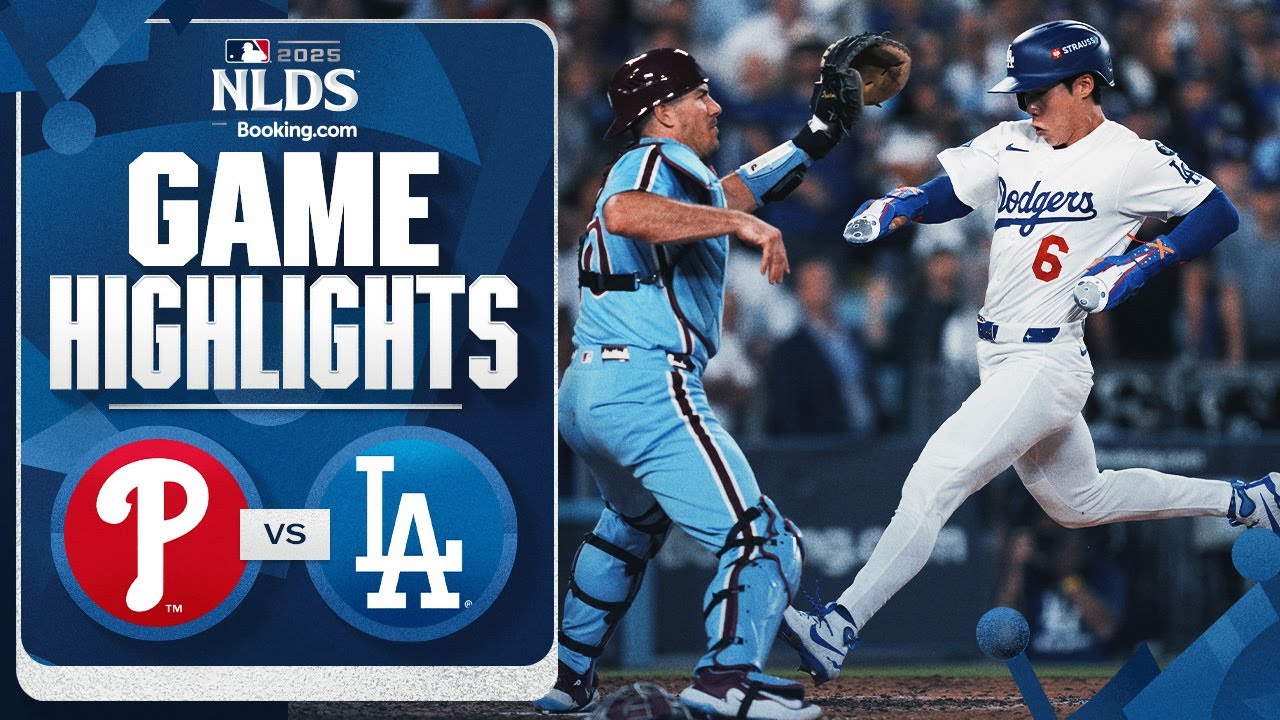 Phillies vs. Dodgers NLDS Game 4 Highlights (10/9/25) | MLB Highlights
