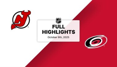 NHL Highlights | Devils vs. Hurricanes | October 09, 2025