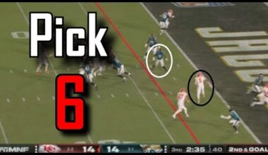 Patrick Mahomes throws a 98 yard pick-6 | Kansas City Chiefs Vs Jacksonville Jaguars