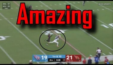 Cam Ward makes an AWESOME play to win the game | Tennessee Titans Vs Arizona Cardinals