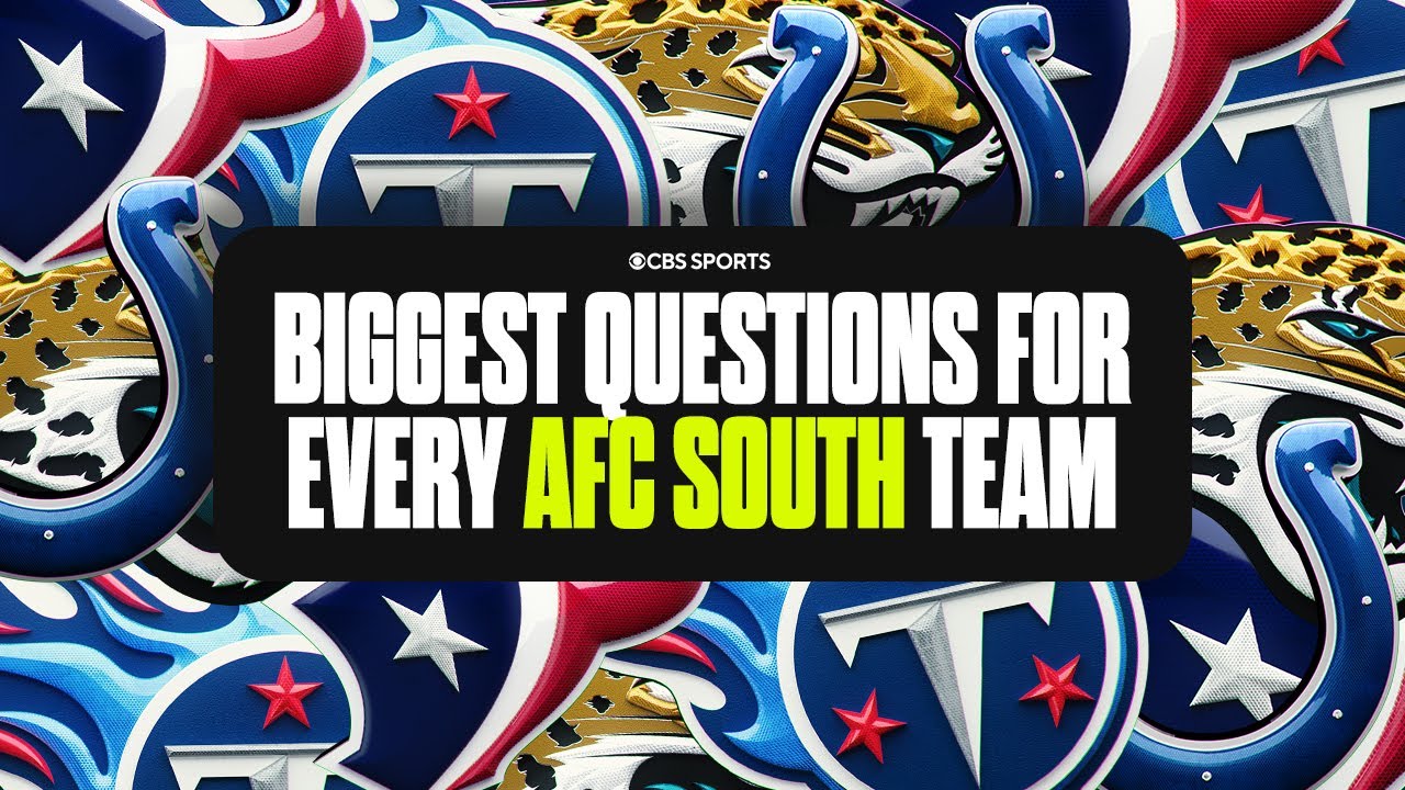 Biggest Questions for EVERY AFC South team RIGHT NOW: Jaguars, Colts, Texans, and Titans
