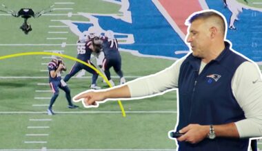 Mike Vrabel Film Breakdown | Drake Maye's Final Drive, Andy Borregales' Game-Winner, and More