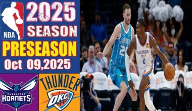 Charlotte Hornets vs Oklahoma City Thunder | FULL Game | Oct 09,2025 |NBA Season 2025 Today