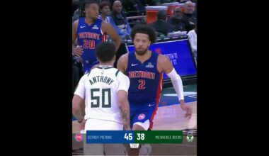 2nd Quarter Highlights | Pistons vs Bucks #nba #detroitpistons #pistons