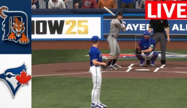 🔴 LIVE : Toronto Blue Jays vs Detroit Tigers |Oct 9th ALCS POSTSEASON | MLB THE SHOW 25 SIMULATION