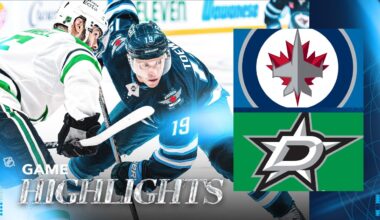 Winnipeg Jets vs. Dallas Stars - Game Highlights