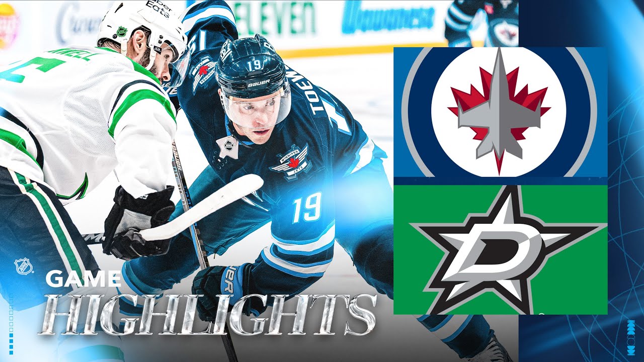 Winnipeg Jets vs. Dallas Stars - Game Highlights