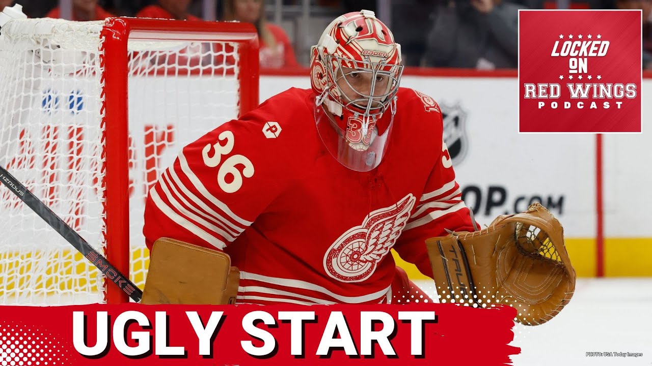 John Gibson left out to dry as Detroit Red Wings drop dud in home opener