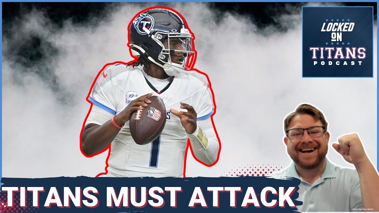 Tennessee Titans MUST ATTACK Las Vegas Raiders, JC Latham Must Return to O-Line & Chance to Streak