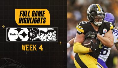 Steelers Top Plays in 24-21 Win over Vikings | Week 4 | NFL Dublin Game | Pittsburgh Steelers