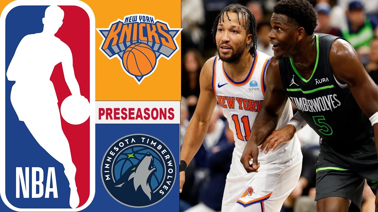 Minnesota Timberwolves Vs New York Knicks Full Game Highlights Oct 9, 2025  NBA  Preseason