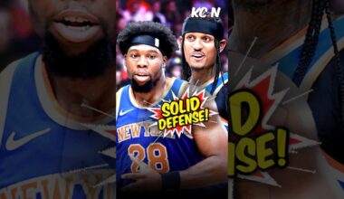 Yabusele's WALL DEFENSE led to Jordan Clarkson Dunk vs 76ers!