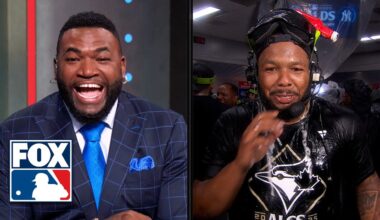 'Daaa Yankees Lose' 😂 Vladimir Guerrero Jr. & Big Papi TROLL New York after ALDS elimination