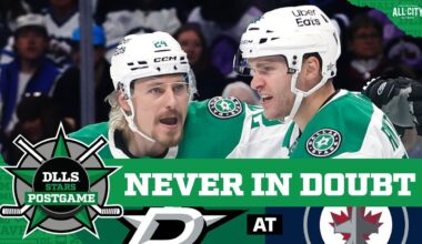 From Rout To Nail-Biter: Stars Beat Jets In Opener 5-4 | DLLS STARS POSTGAME