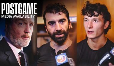 Postgame Availability | NYI vs PIT (10/9/25)