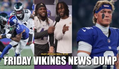 Minnesota Vikings News Dump (10.10.25) | Eagles Can Get Got, Steakgate, Jaxxxxson Lessons