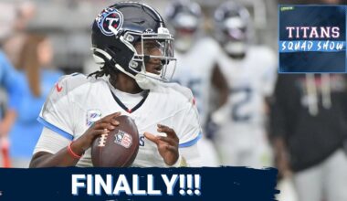 TITANS SQUAD SHOW: TITANS WIN...FINALLY! Cam Ward LEADS game-winning drive, Jeff Simmons SHINES