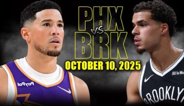 Phoenix Suns vs Brooklyn Nets Full Game Highlights - October 10, 2025 | NBA Preseason