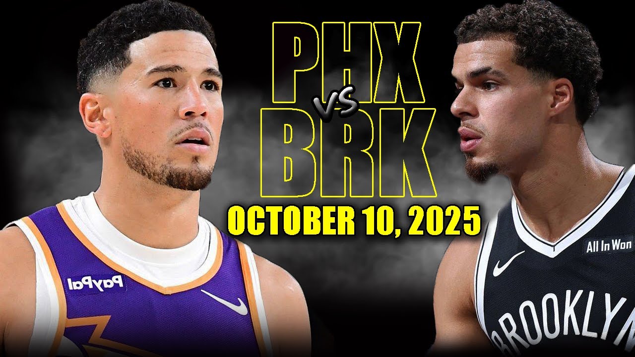 Phoenix Suns vs Brooklyn Nets Full Game Highlights - October 10, 2025 | NBA Preseason