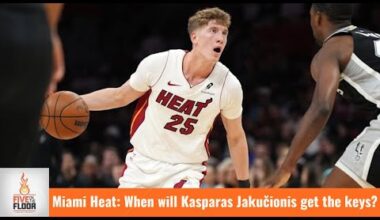 Miami Heat: When will Kasparas Jakučionis get the keys? | Five on the Floor