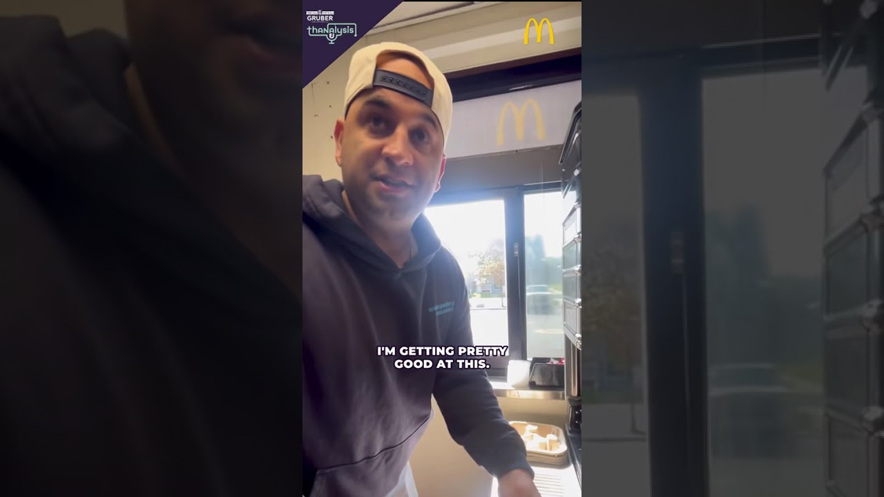 McDonald's on us! Celebrating Thanasis Antetokounmpo's return to the Milwaukee Bucks.