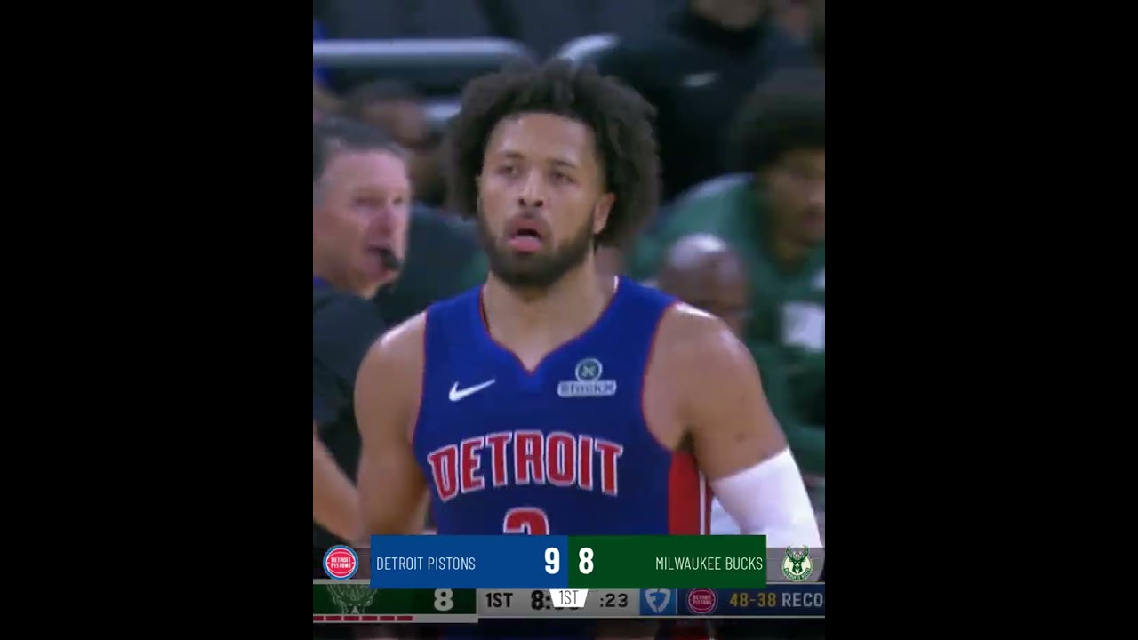1st Quarter Highlights | Pistons vs Bucks #nba #detroitpistons #pistons
