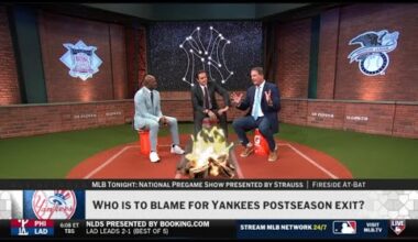 MLB Network | Who is to blame for New York Yankees postseason exit? - Harold Reynolds STRONG REACTS