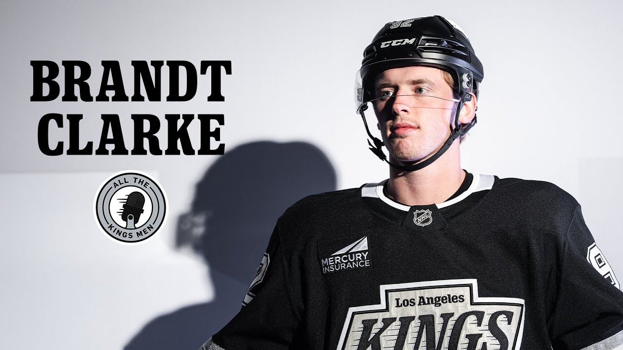 Talking Hockey Nicknames with Brandt Clarke! | LA Kings