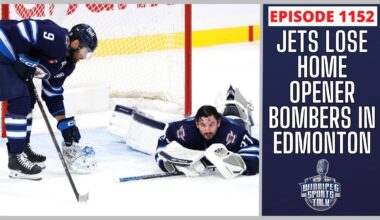 Winnipeg Jets lose home opener to Dallas, Blue Bombers travel to Edmonton