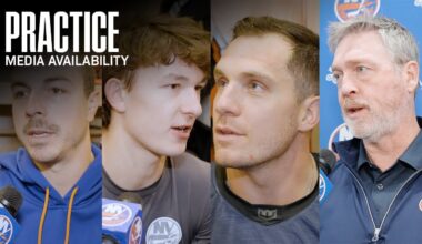 New York Islanders Practice Media Availabilities | 10/10/25