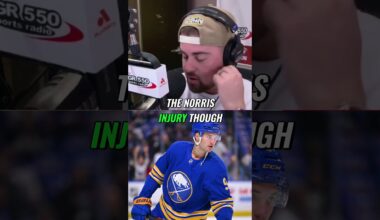 How concerned are you about Josh Norris's injury? #buffalosabres #sabres #nfl #wgr #sabrehood #wgr