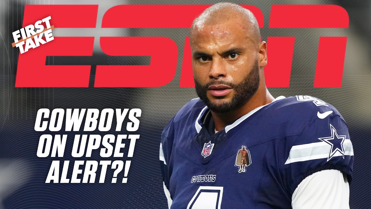 Cowboys on UPSET ALERT?! 👀 Stephen A. isn't counting Dallas out in Week 6 | First Take