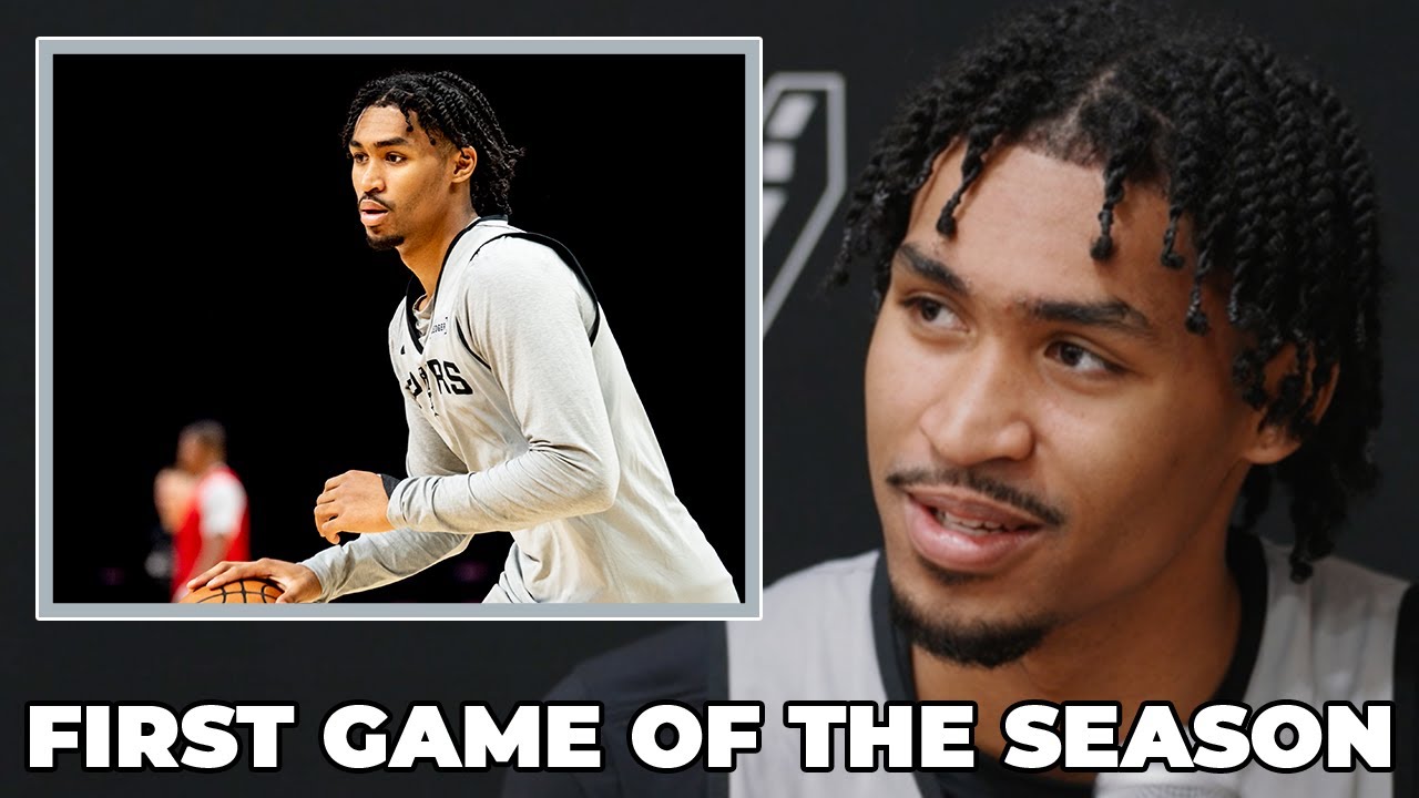 Dylan Harper on His Spurs Debut Against Former Teammate Ace Bailey