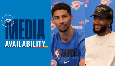 OKC Thunder Full Media Availability | Post Game vs Charlotte Hornets | Preseason | October 9, 2025