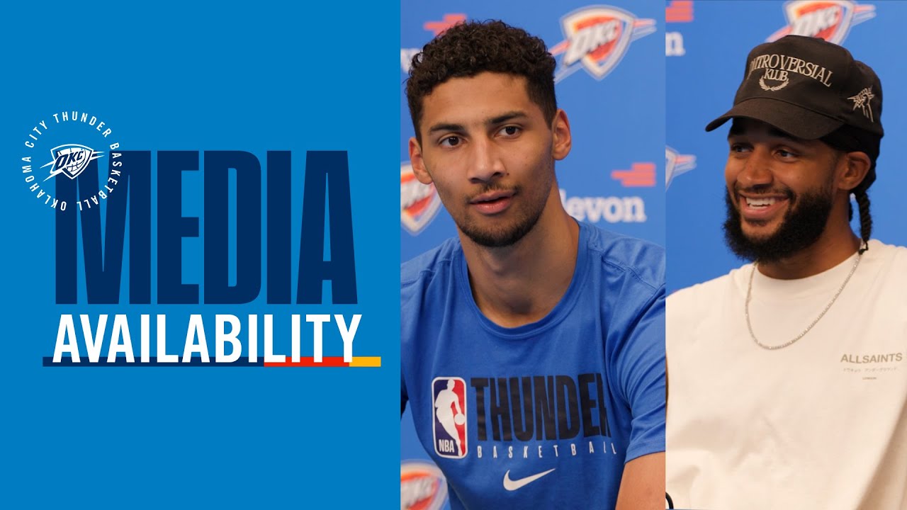 OKC Thunder Full Media Availability | Post Game vs Charlotte Hornets | Preseason | October 9, 2025