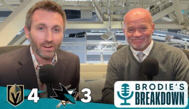 Brodie's Breakdown vs VGK (10/10)