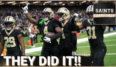 SAINTS SQUAD SHOW: New Orleans Defense FORCES FIVE TURNOVERS In FIRST WIN Under Kellen Moore