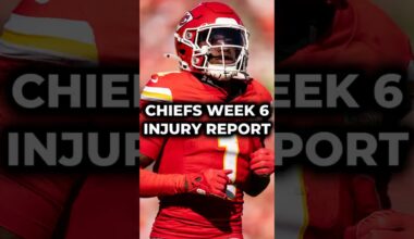 Chiefs Week 6 Injury Report vs. Detroit Lions: Xavier Worthy Injury Status #nfl #chiefs #shorts