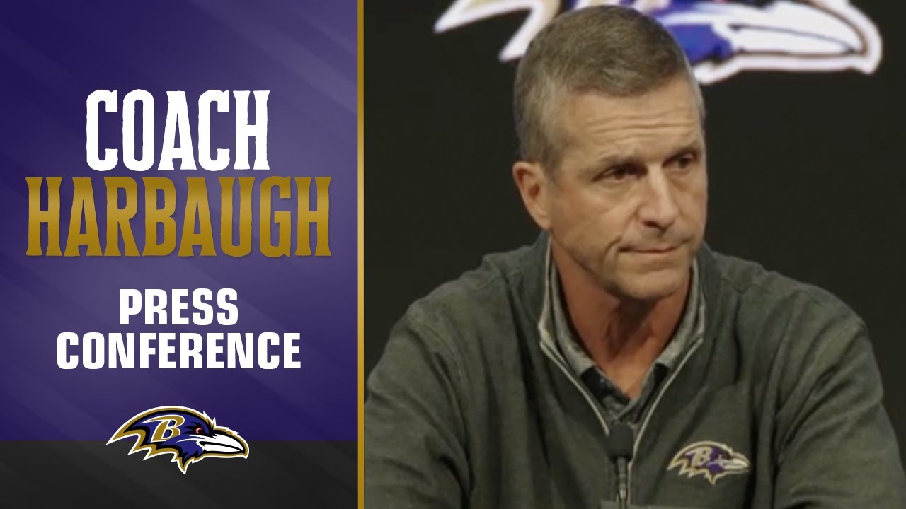 John Harbaugh on Ravens' "Massive Sense of Urgency" | Baltimore Ravens