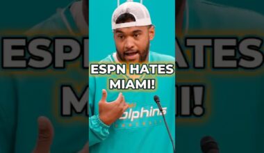 ESPN DISRESPECTS The Miami Dolphins! #shorts #nfl #miamidolphins