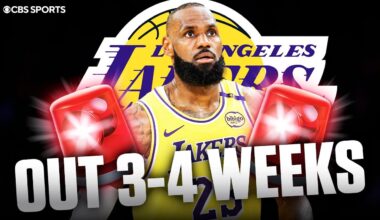 LeBron James (Sciatica) will miss next 3-4 weeks | How does this affect the Lakers moving forward?
