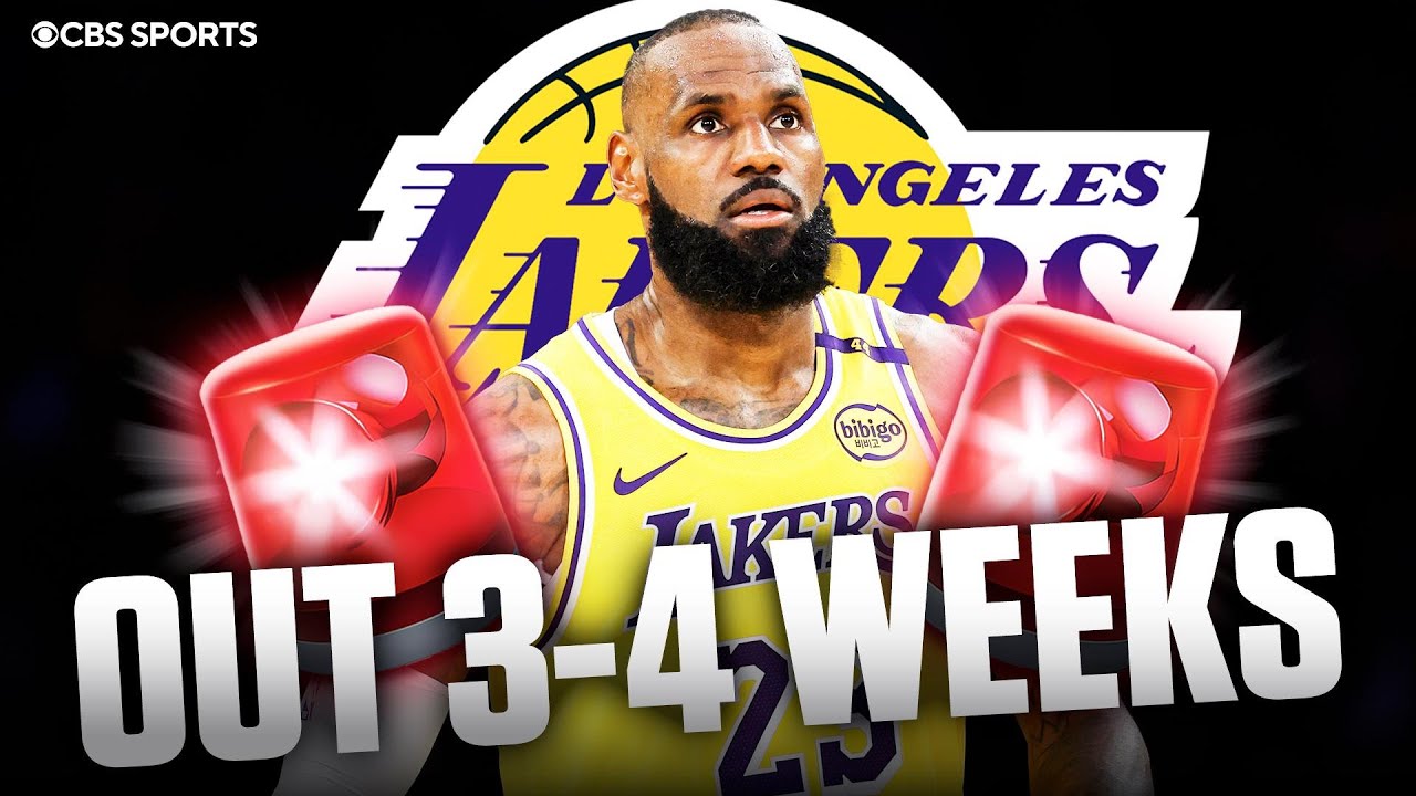 LeBron James (Sciatica) will miss next 3-4 weeks | How does this affect the Lakers moving forward?