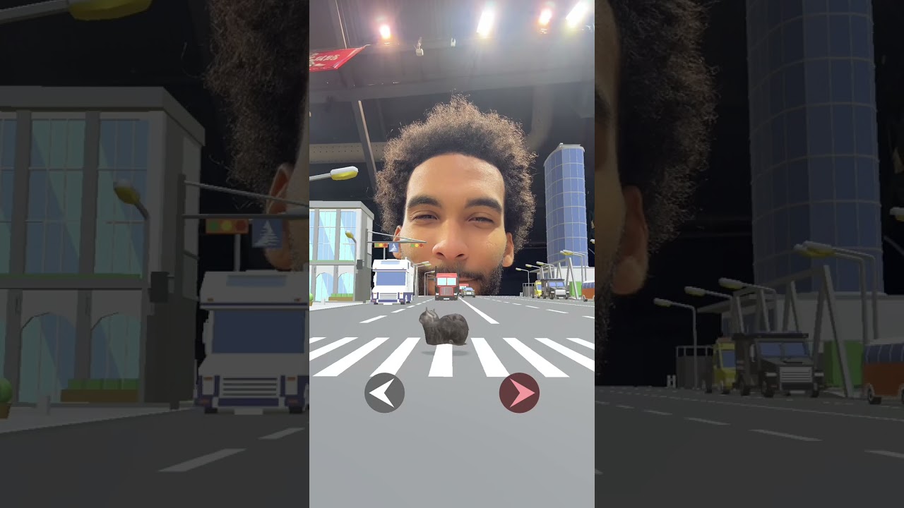 JC wants the record to show that he's NICE 🥶 #shorts #games #filter #catvideos