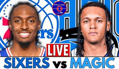 Philadelphia 76ers vs Orlando Magic Live Play-By-Play & Scoreboard