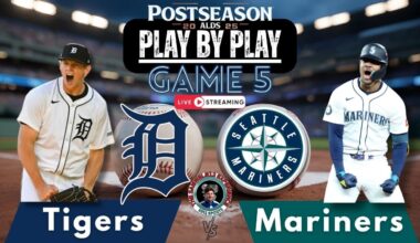 🧢 LIVE:  Detroit Tigers vs Seattle Mariners MLB ALDS Game 5 Showdown & Reactions!
