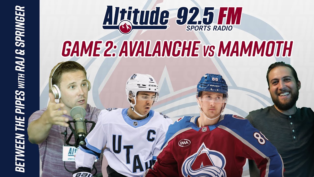 GM2 Avs 2 Utah 1: Not Pretty but home opener secured - BTP w/Raj and Spring