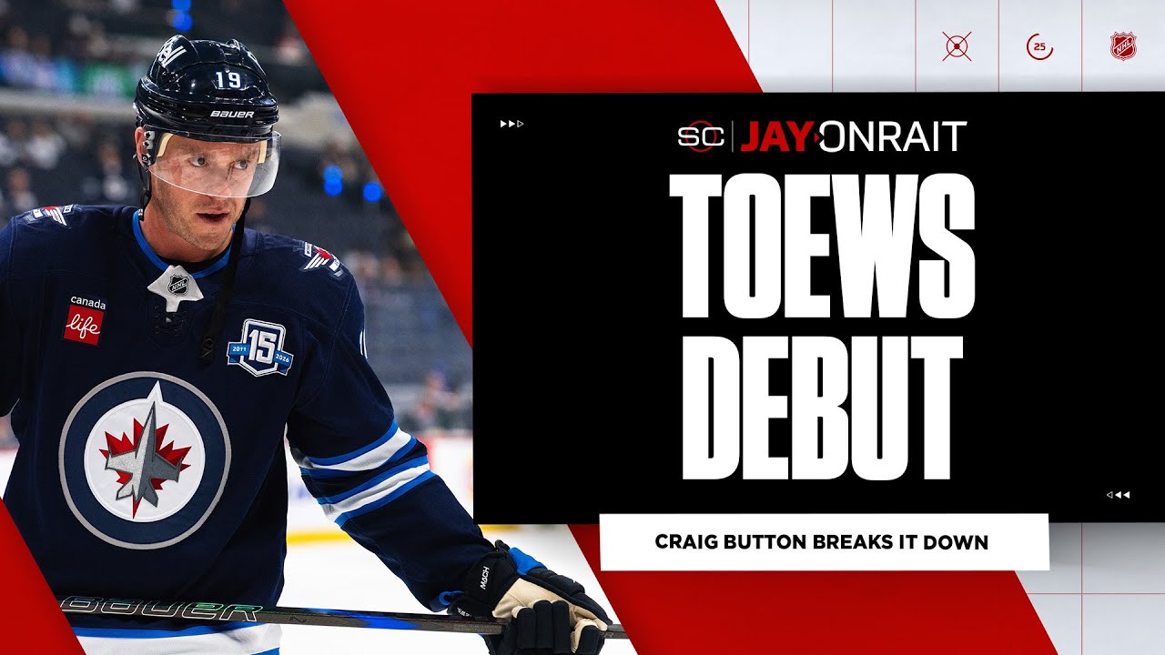 What did you make of Jonathan Toews’ Jets debut?